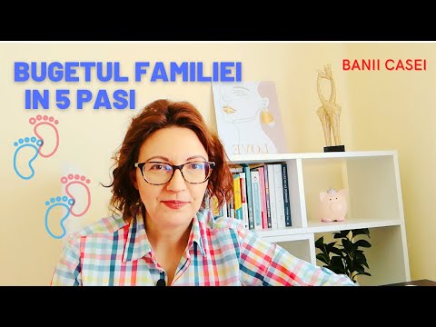 Bugetul familiei in 5 pasi