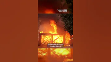 Los Angeles Fires Still Burning Out Of Control 