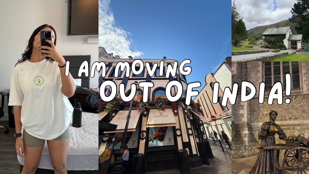 ✨ I’m Moving Abroad! Packing + Travel Vlog 🌍✈️