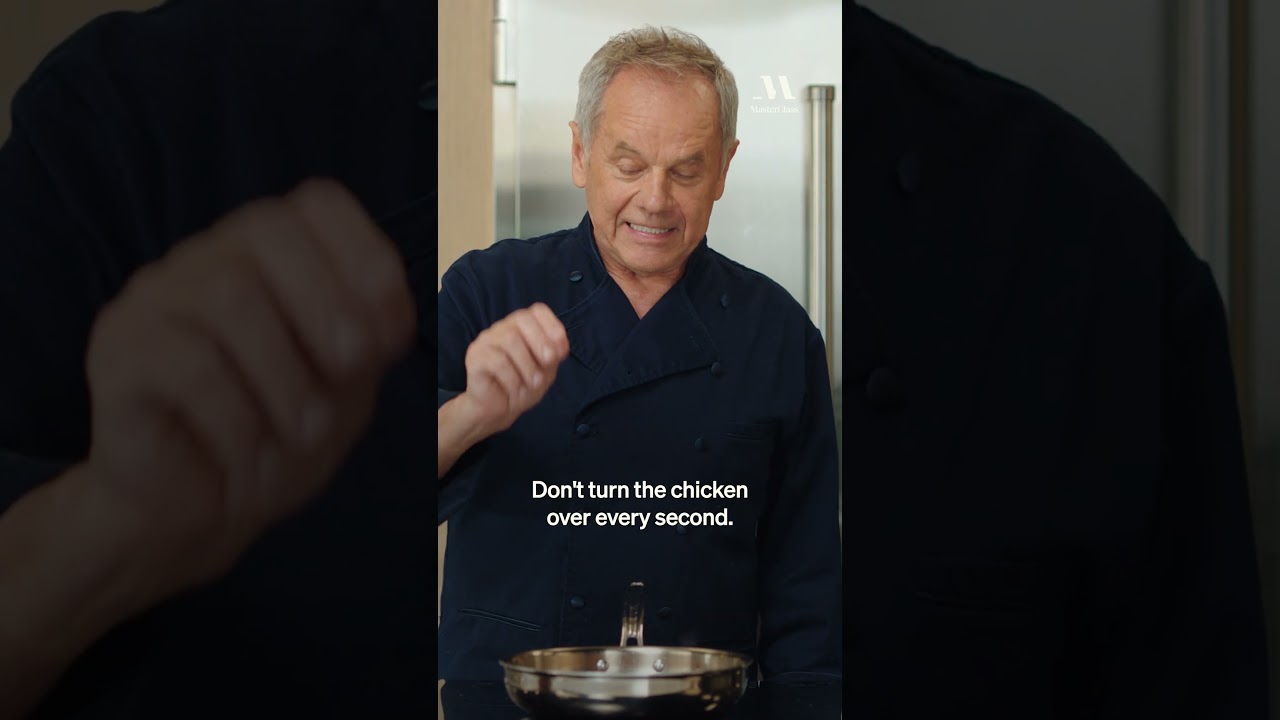 How to get Wolfgang Puck's Crispy Roasted Chicken #cookingtips