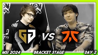 IRREGARDLESSLY (MSI 2024 CoStreams | Bracket Stage | Day 2: GEN vs FNC)