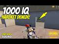 1000 IQ HAREKET DENEDİ. ! BURAK GAME SOLO SQUAD PUBG Mobile