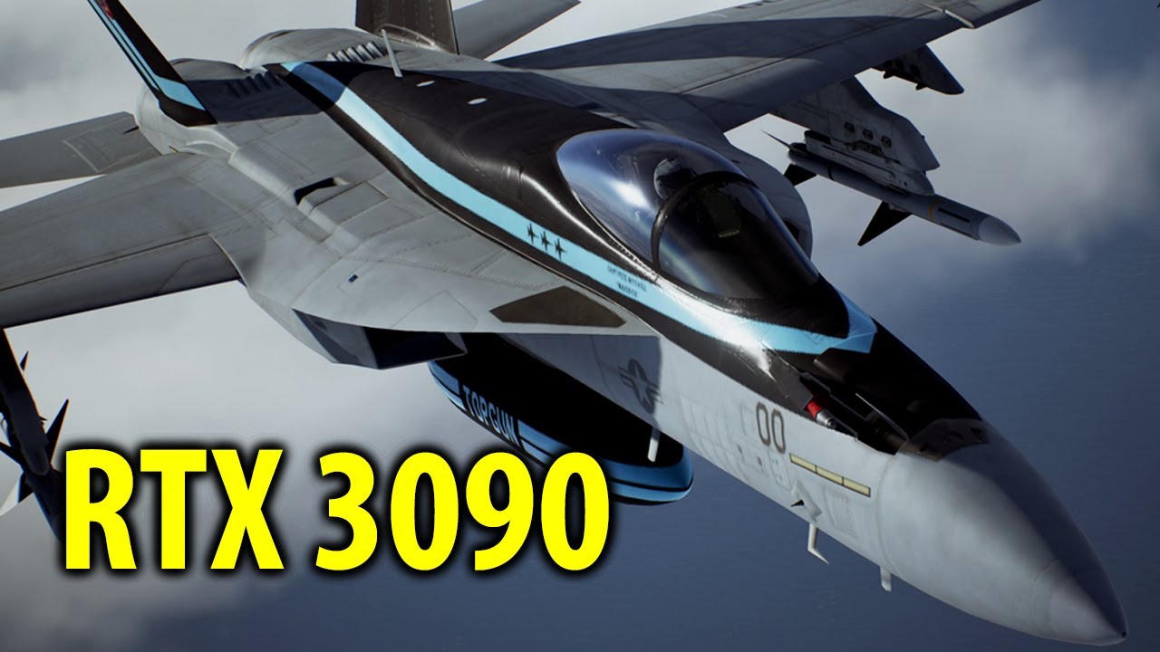 ACE COMBAT 7 TOP GUN MAVERICK F18 SUPER RTX 3090 I5