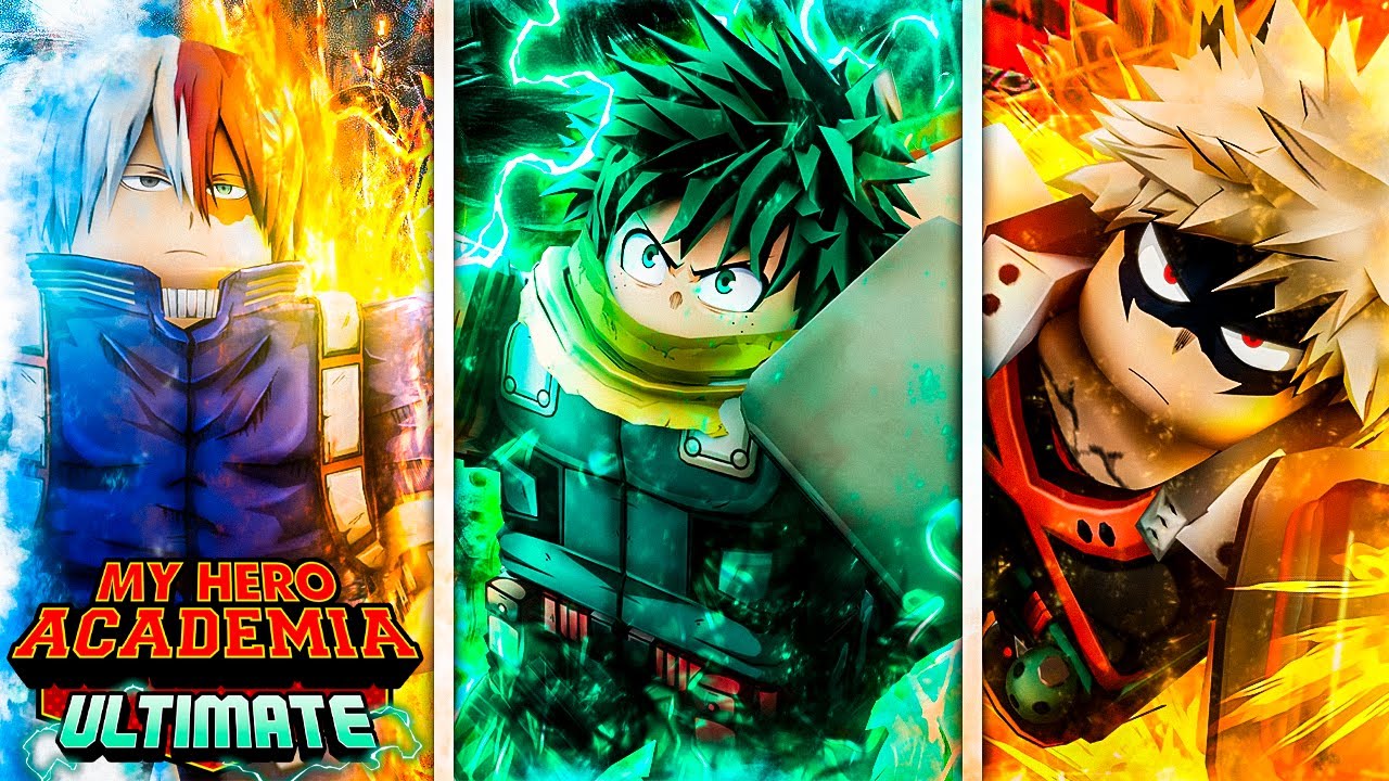 VAI LAN AR JOGANDO O NOVO GAME DE MY HERO ACADEMIA NO ROBLOX MHA 