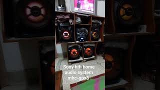 sony hifi home audio system mhc-gpx8 #dj #homecinemasystem #shortsvideo