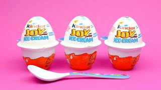 NEW Kinder Joy Ice Cream Surprise with Toys