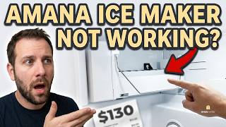 Amana Ice Maker Not Working? 11 Fixes (7 Are FREE)