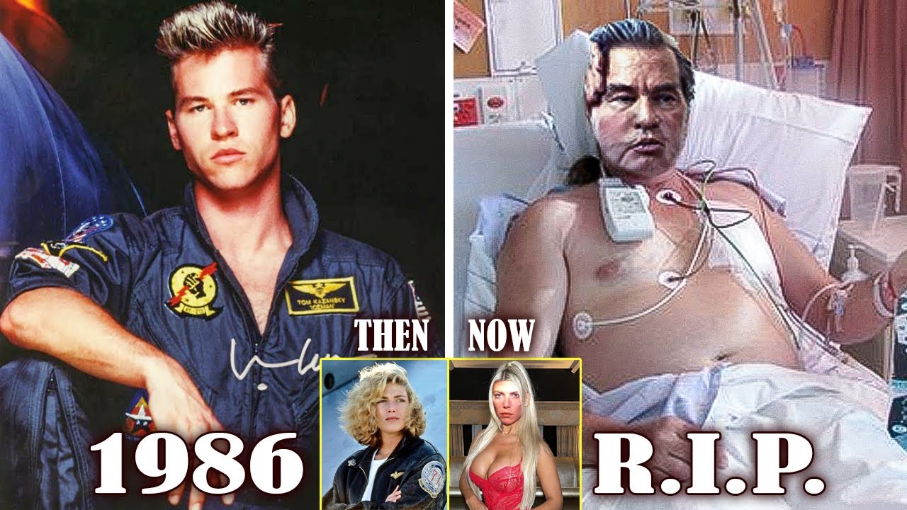 Top Gun Cast Photos Then and Now