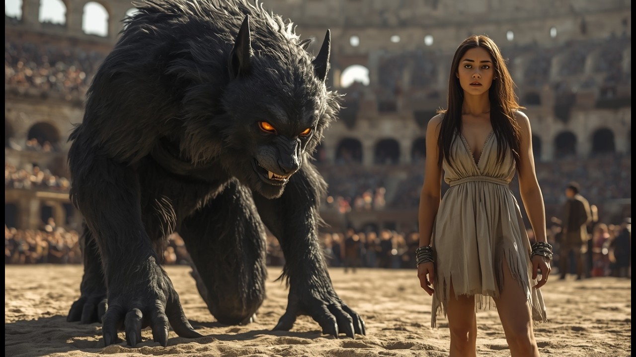 They Sent Her to Die in the Arena — The Starved Lycan Bowed to Its True Queen