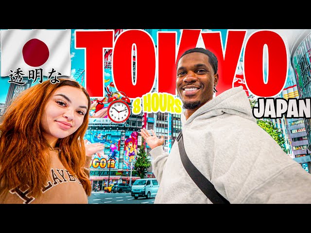 WE SPENT 8 HOURS IN TOKYO JAPAN!!!🇯🇵 class=