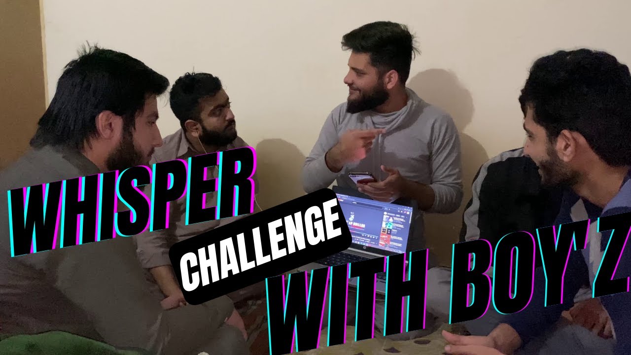 WHISPER CHALLENGE WITH HOSTEL BOYS 🤣🤣| 