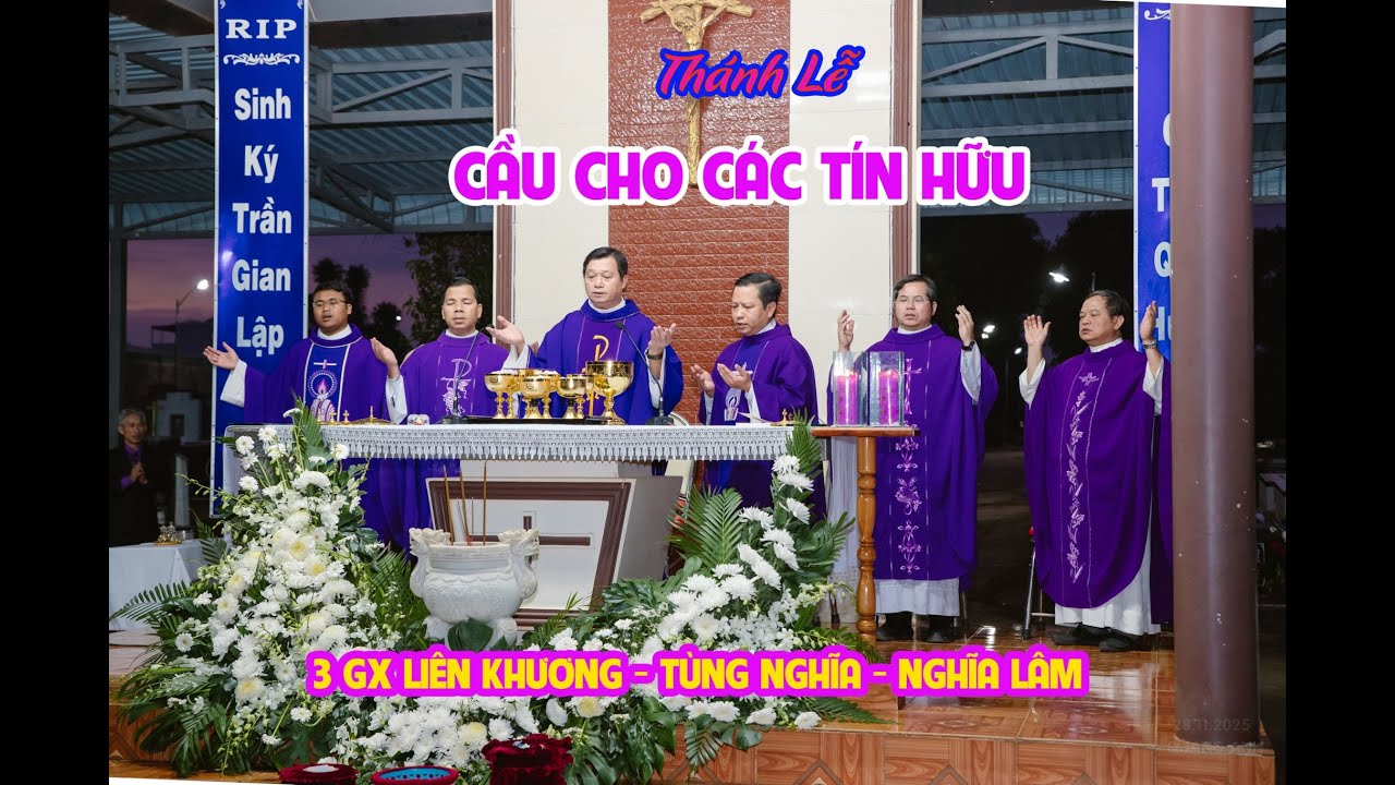 Quang Ánh Nghĩa Lâm. THÁNH LỄ ĐỒNG TẾ  3 GIÁO XỨ - CẦU CHO CÁC TÍN HỮU QUA ĐỜI . Cover