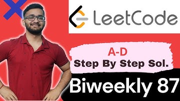 Biweekly Contest 87 | All problems Explained | in Hindi