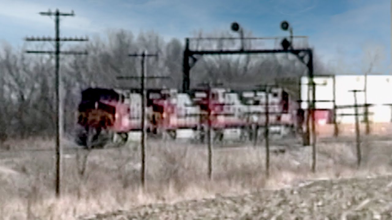 Santa Fe's Chillicothe Sub in January 1996 - Part 1