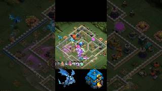 This Electro Dragon Is INSANE ⚡#shorts #clashofclans #electrodragon