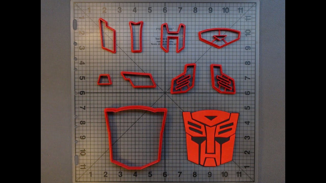 Transformers – Autobot 266-B949 Cookie Cutter Set