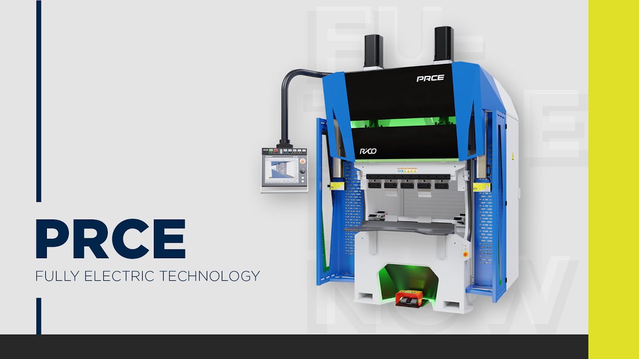 RICO PRCE Electric Press Brake - Advantages | Fully Electric Technology