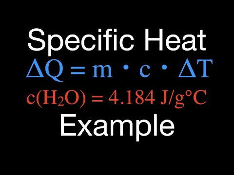 वीडियो: विशिष्ट ऊष्मा का पता कैसे लगाएं
