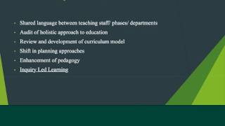 Learner Profile Impact