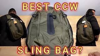 CVLIFE CCW Sling Bag Review | Ambidextrous Tactical EDC Concealed Carry Bag