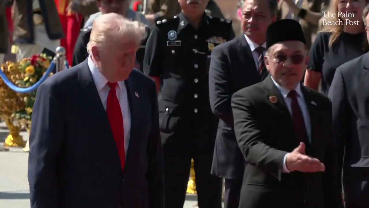Trump in Malaysia: Full arrival reception after Air Force One landing during Asia trip