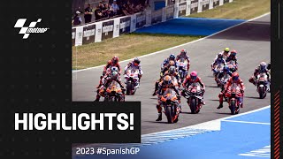 MotoGP™ Race Highlights 🔥 | 2023 #SpanishGP