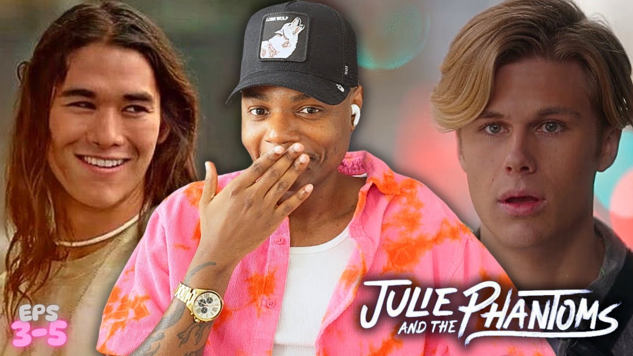 I am eeeaaattinggg JULIE AND THE PHANTOMS up! | Julie and The Phantoms Episodes 3-5 Reaction!