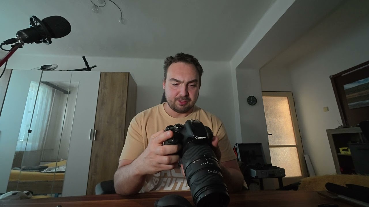 ASMR - CZ - čištění fototechniky - Canon