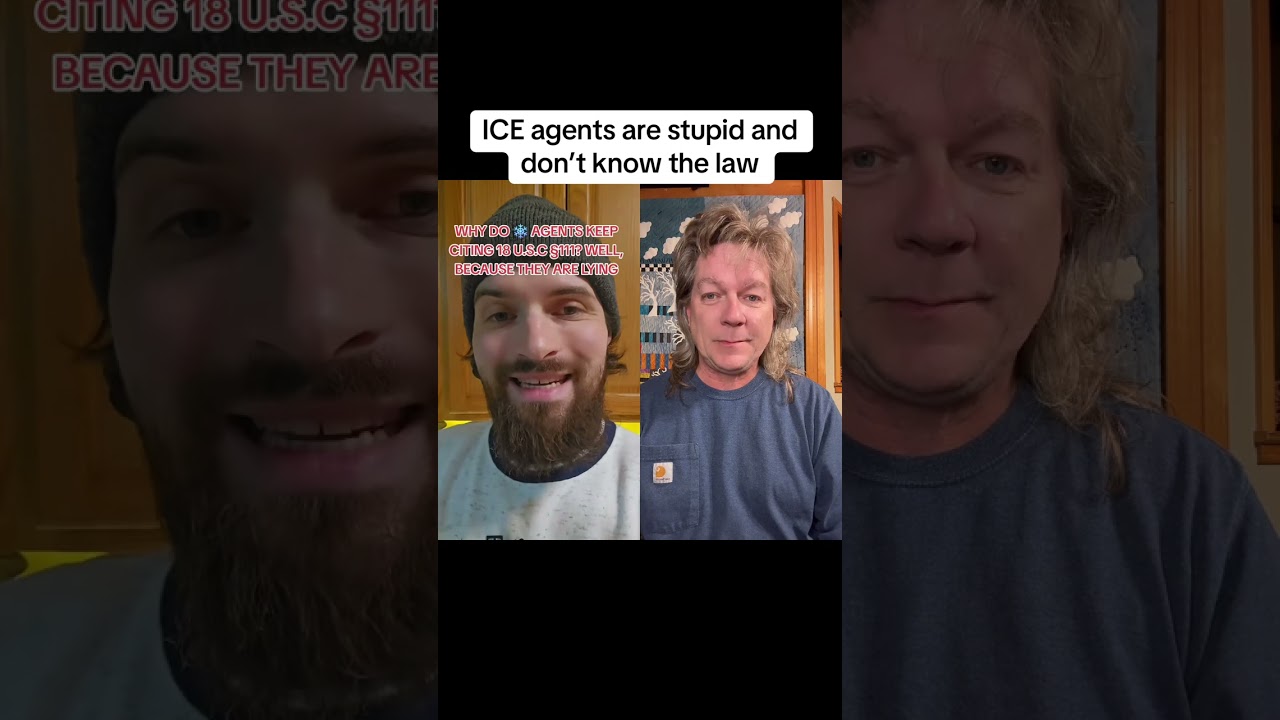 ICE agents are stupid and don’t know the law 