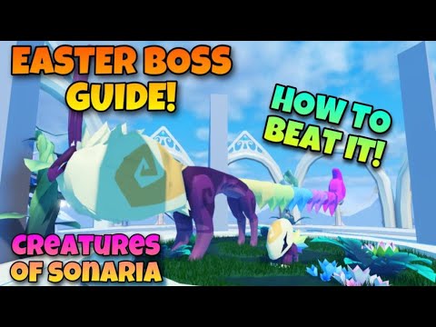 ?EASTER BOSS QUICK AND EASY GUIDE 2022! | Creatures of Sonaria