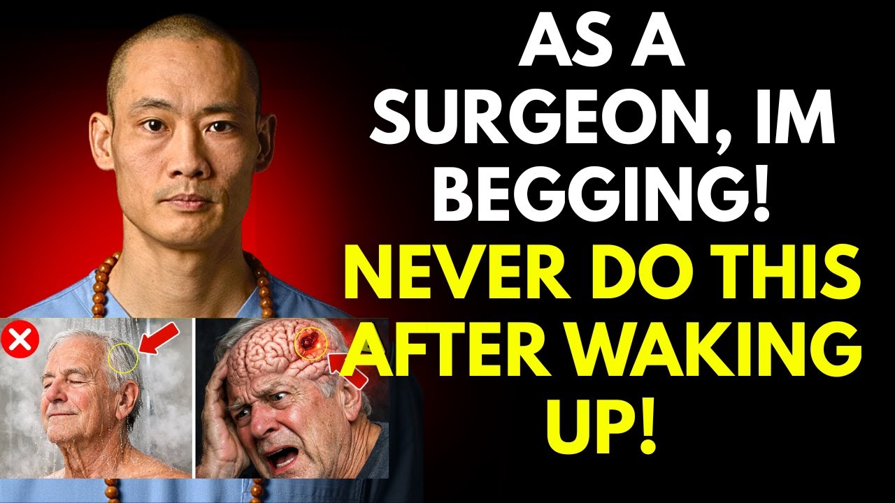 Over 60 THIS Morning Habit TRIPLES Stroke Risk In Older Adults! | Shi Heng Yi Tips