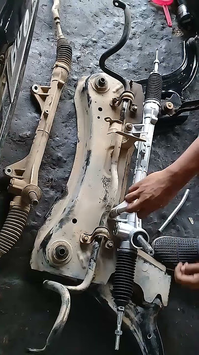 Nissan Evalia Ganti Rack steer set..jalan jelek banyak suara di bagian bawah#evalia #serena #shorts