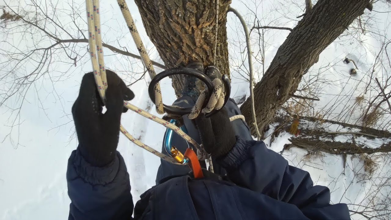 репшнур жумар. подъем по веревке с жумаром. полиспаст с каплей. подъем по веревке с пострадавшим промальп. спелео снаряжение.