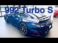 Full Walk Around on this 2021 992 Turbo S in Gentian Blue | YouTube Live Video