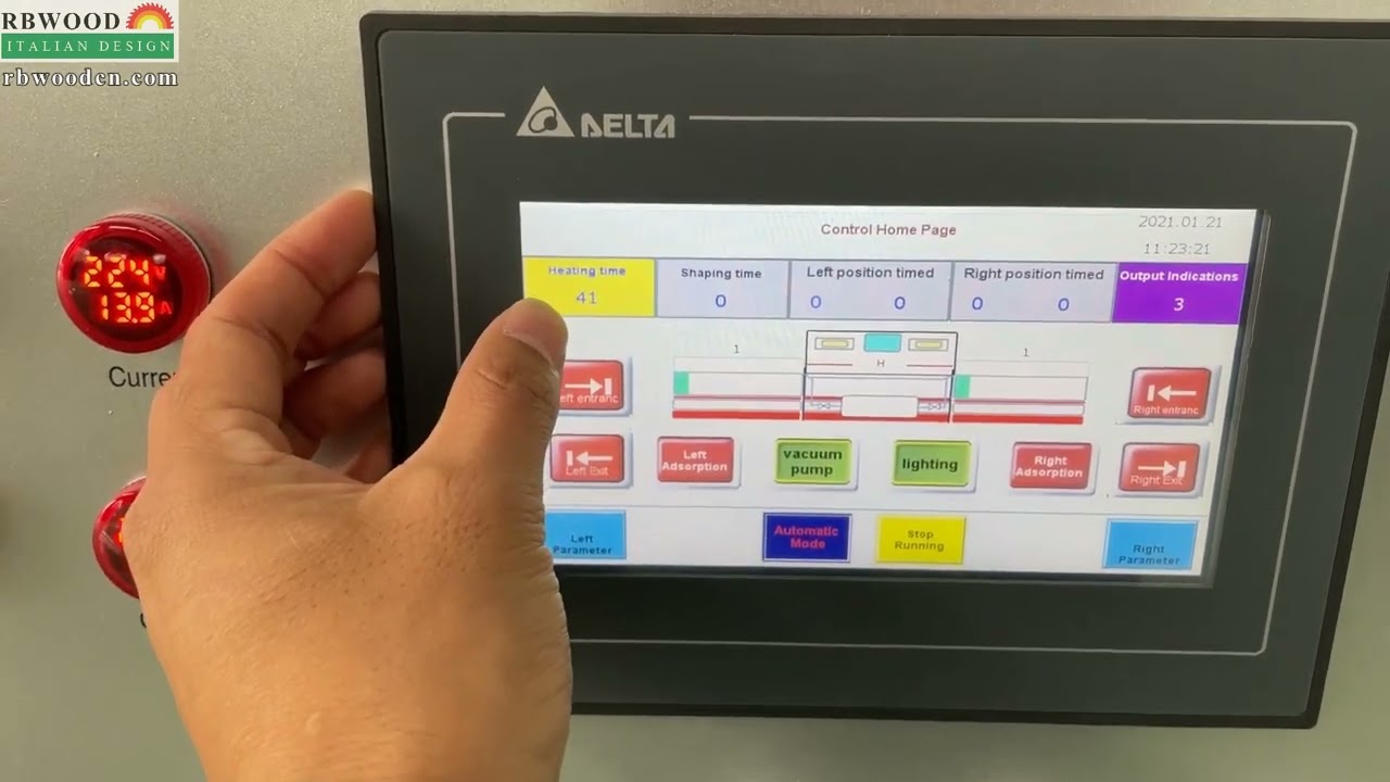 TM 2480B-Vacuum laminating machine for Rwanda