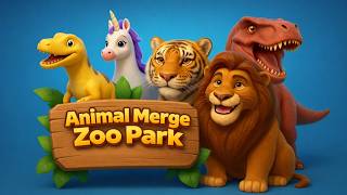 Animal Merge Zoo Park Gameplay