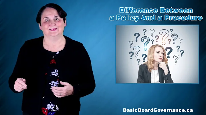 What is the Difference Between a Policy and a Procedure?