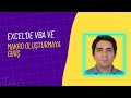 Excel'de Visual Basic (VBA) ve Makro Oluşturmaya Giriş