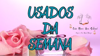 Usados da Semana - Perfumes, Body Splashs e Hidratantes!!