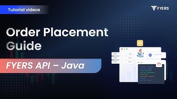 4. Order placement guide | FYERS API - Java