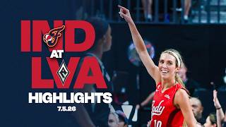 Indiana Fever Open Road Trip with 16-Point Win Against Las Vegas | FULL Game Highlights