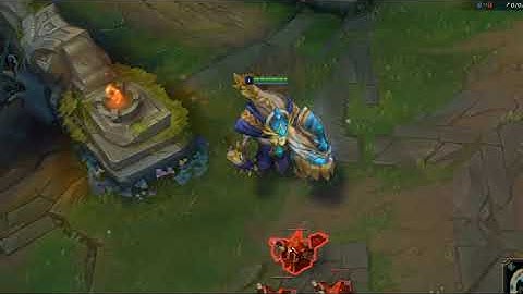 Maokai Crit Animation Slowmotion