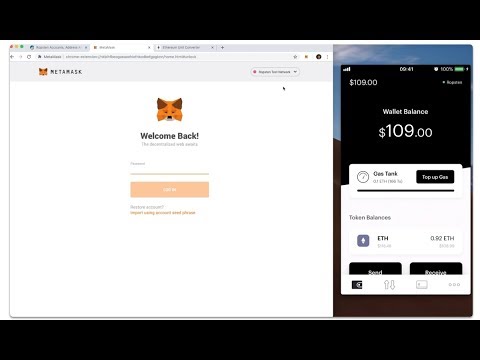 Using your TokenWallet with Etherscan and Metamask [now Monolith]