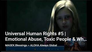 Universal Human Rights #5 | Emotional Abuse, Toxic People & Why Kindness Matters 🌍 | Day 51
