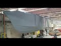 Sabre 43 Hull Leaves the Mold