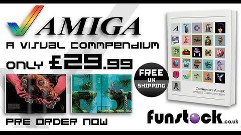 Launch: Commodore Amiga: a visual Commpendium –  Bitmap Books DEMO video