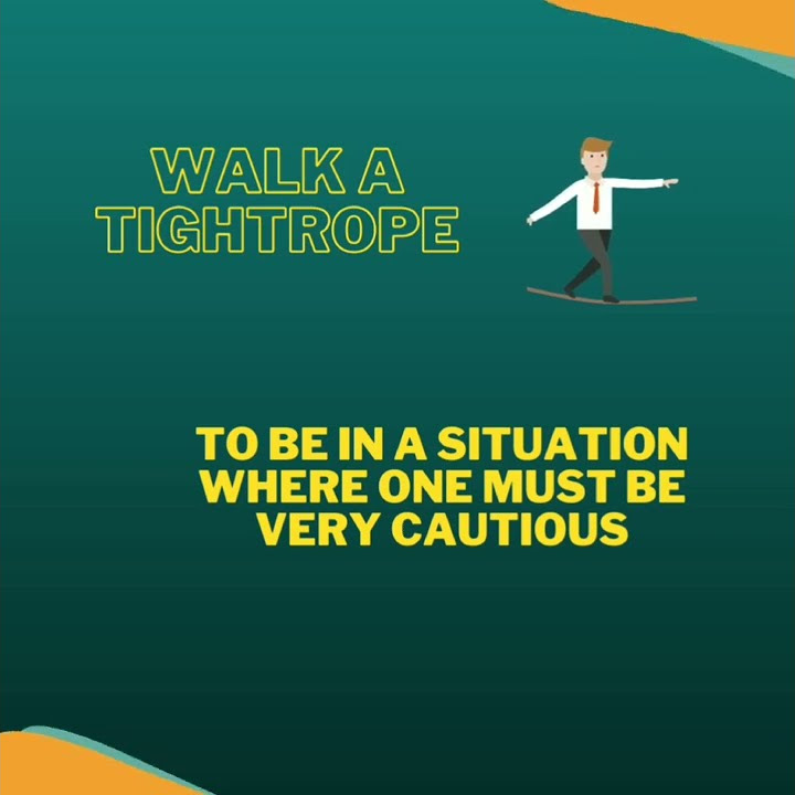 walk-a-tightrope-meaning-with-example-sentence-idioms-meaning-youtube