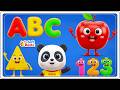 Preschool Learning activities for 3 year olds at home | Learn ABC Phonics Shapes Numbers Colors 🌈