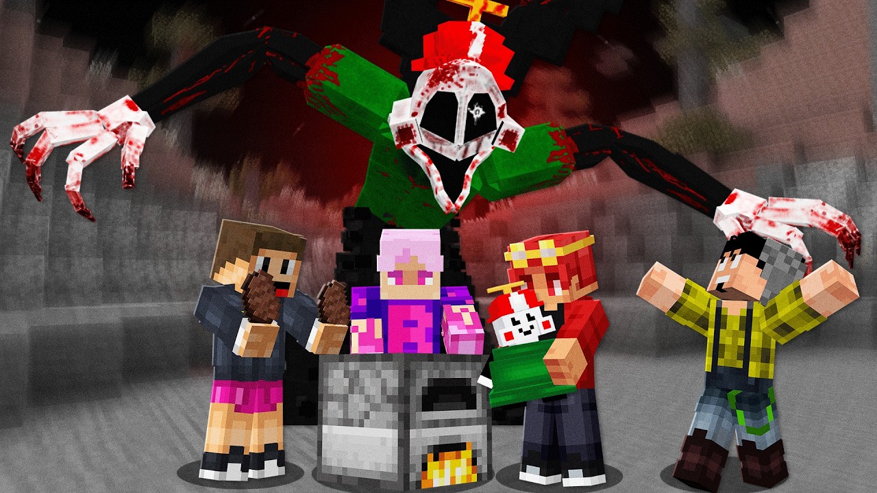 Convidei o OMEDWELLER para ASSUSTAR MEUS AMIGOS no Minecraft! O FILME