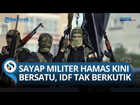 Sayap Militer Hamas BERSATU 'Hajar' IDF: Situs Militer & Puluhan Kendaraan Militer HANCUR!